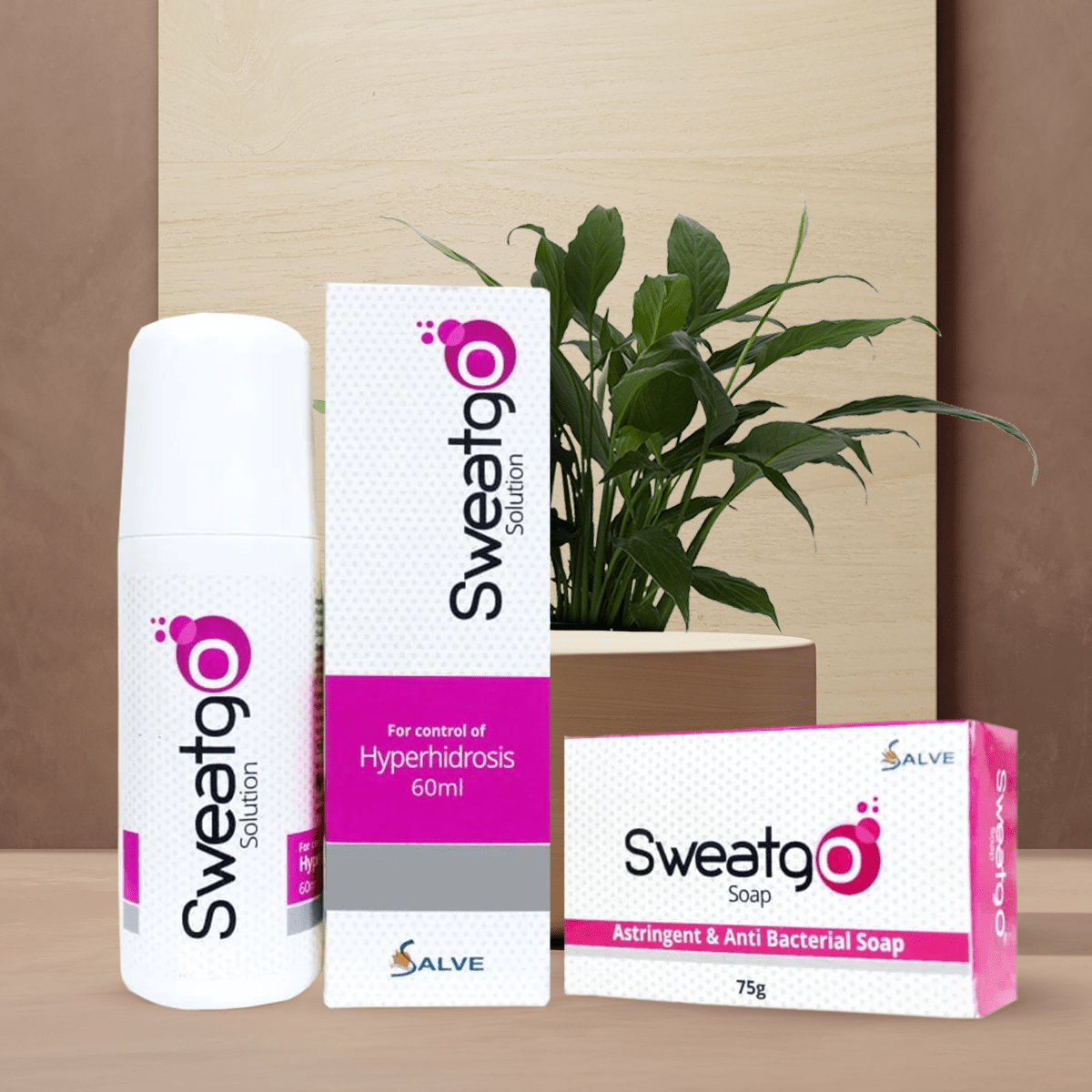 shoprythmindia Hyperhidrosis Combo Copy of Sweatgo Solution & Sweatgo Soap For Excessive Sweat